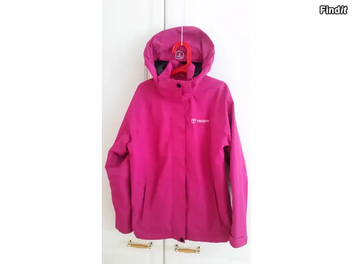 Myydään Tenson pinkki kuoritakki 146-152 pinkki  -12e