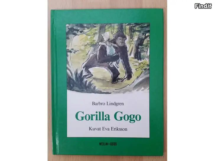 Säljes Gorilla Gogo kirja  -4e