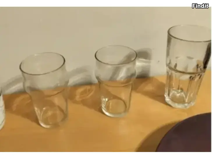 Myydään Juomalasit teräskulho Fiskars leipäveitsi