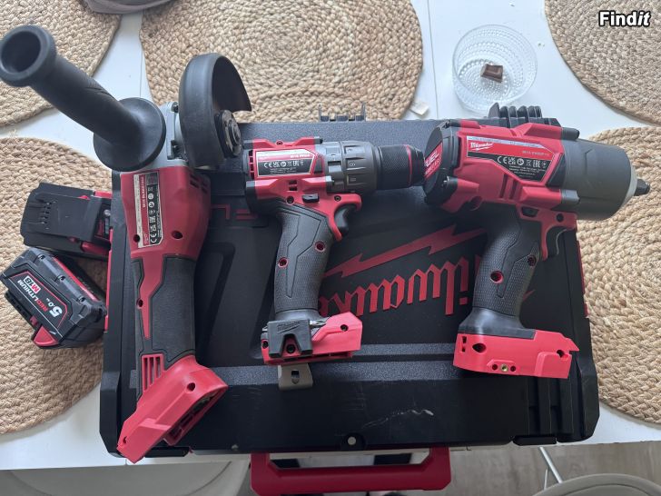 Myydään Milwaukee M18 akkutyökalut