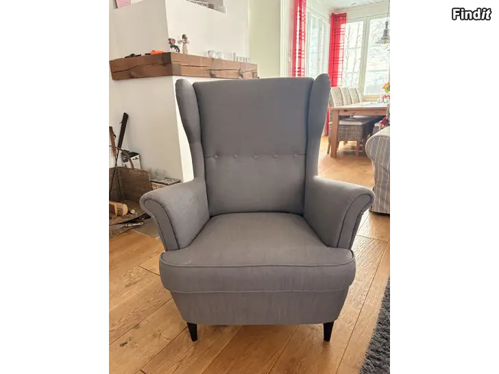 Säljes Strandmon Ikea fåtölj