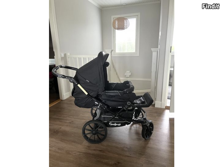 Myydään Säljes Emmaljunga barnvagn