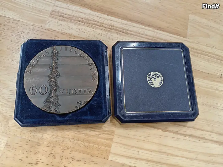 Myydään Suomi 60 v mitali