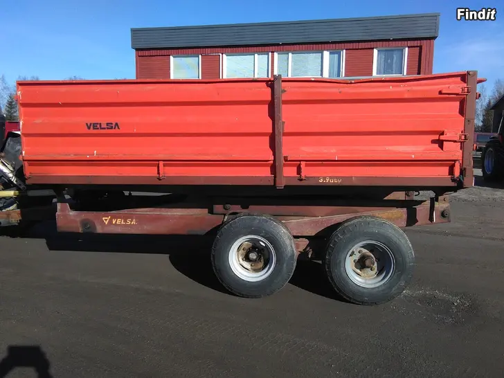 Säljes Velsa 8 ton hög kippvagn
