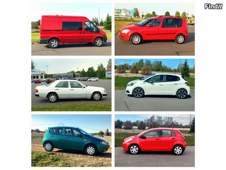 Myydään YLI 45 KPL AUTOJA EI KÄSIRAHAA EI KASKOA