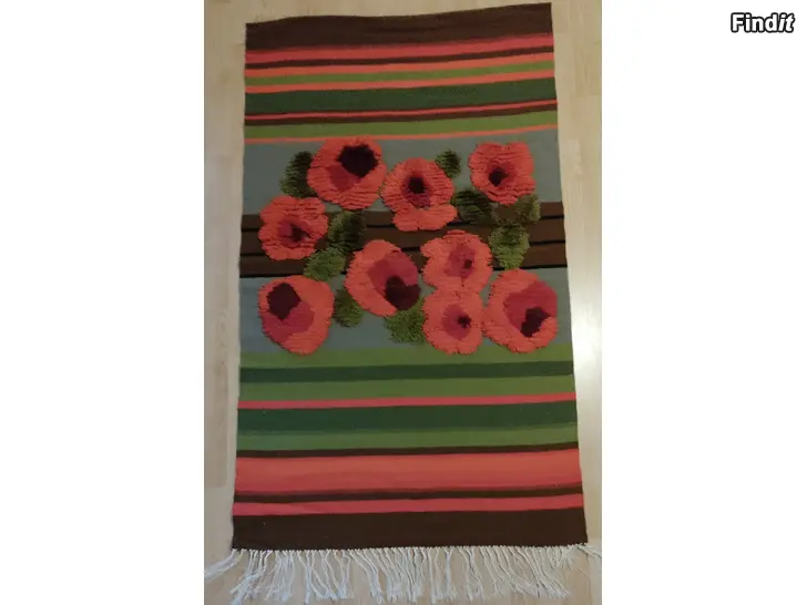 Myydään Vanha ruusu raanu / seinävaate