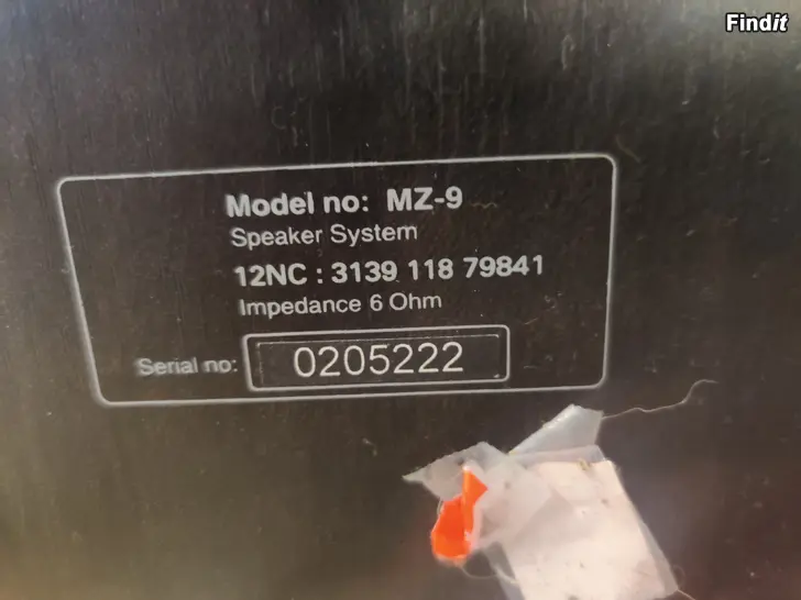 Myydään Philips kaiuttimet