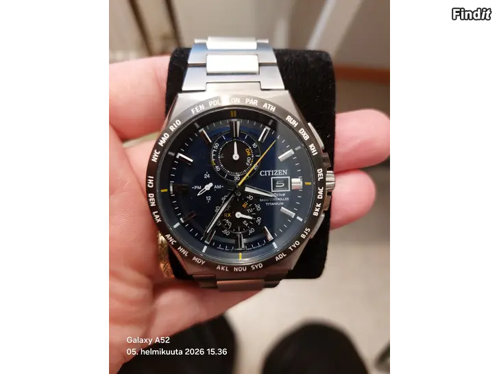 Säljes Citizen eco drive radio controlled