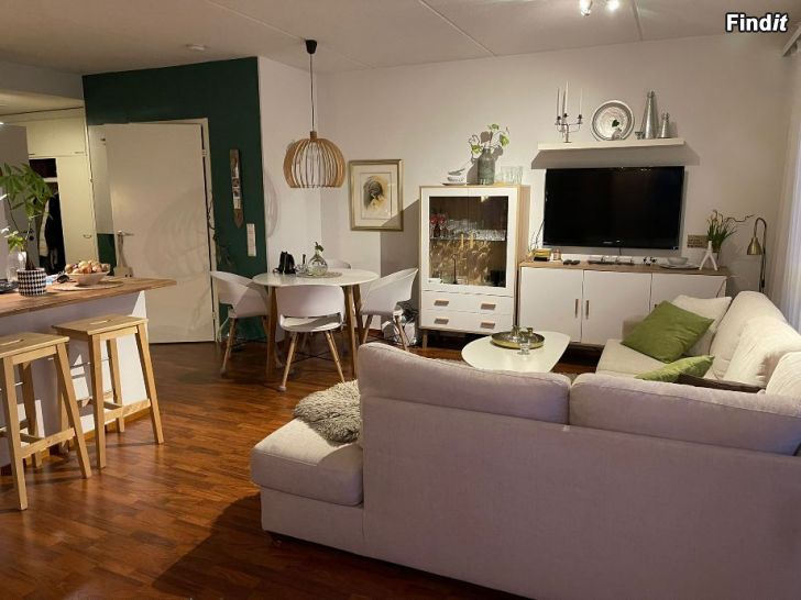 Säljes Fin lägenhet till salu på bostadsmässo-området i Sunnanvik 61 m2