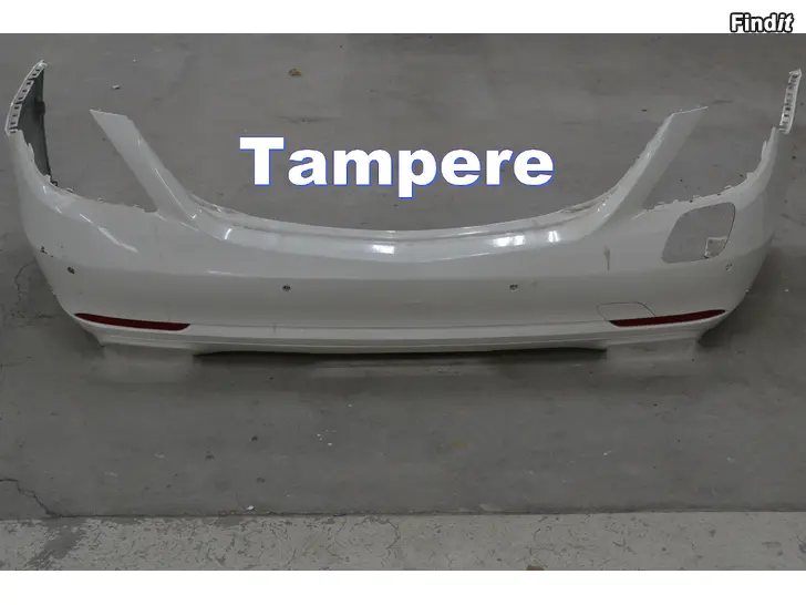 Myydään Mercedes-Benz W222 13-19 S-sarja puskuri taka valkoinen A2228850225