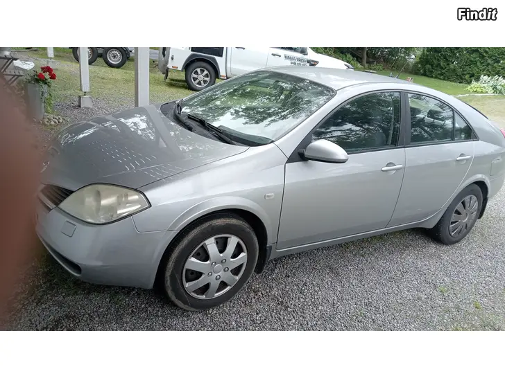 Myydään Nissan Primera 1,8 manuaali 2003