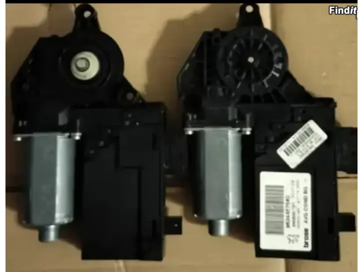 Myydään Lasinnostin moottori turvavyönlukkot