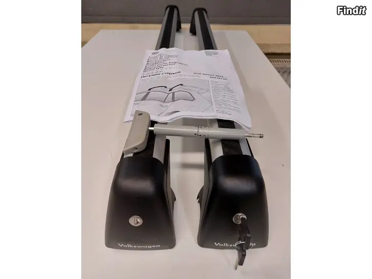 Myydään VW GOLF VARIANT mk7 OEM Kattotelineet/Takräcke vm. 2013 ja uudemmat