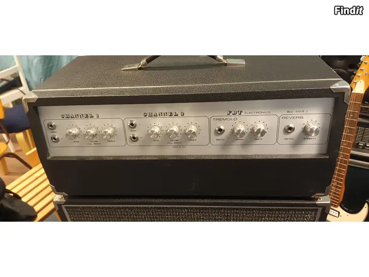 Säljes FBT gitarrförstärkare från 60talet