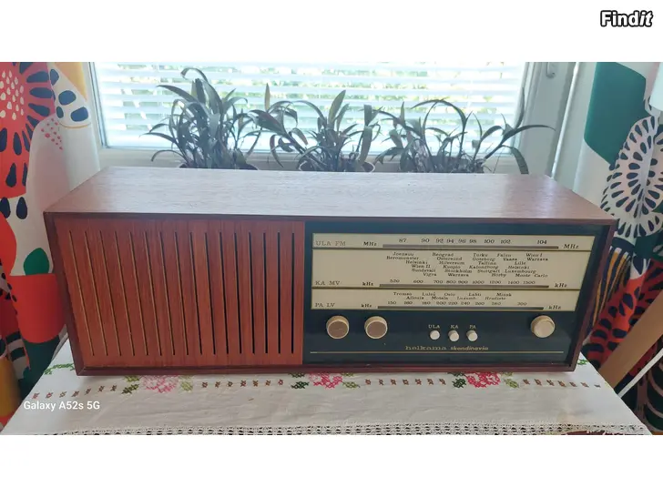 Säljes Helkama radio från 1960-talet