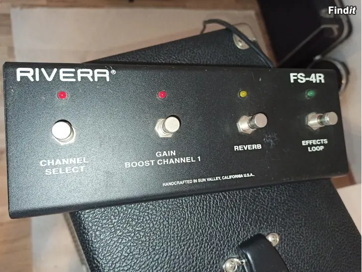 Säljes Rivera Knucklehead Tre Reverb Tube Guitar Amplifier Head