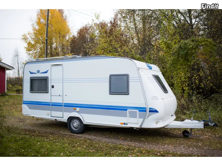 Myydään Hobby de lux 460 2006 nybesiktad