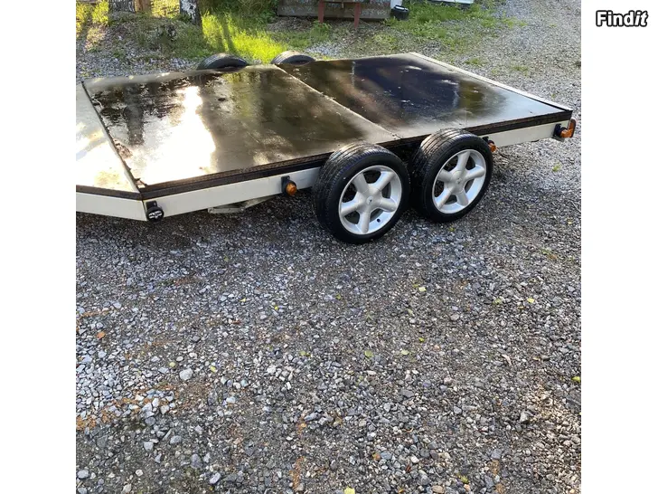 Säljes Vagn till badtunna eller bastu bygge