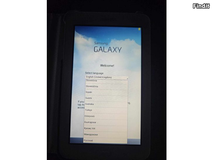 Säljes Nice Samsung Galaxy Tab with Ford Fine condition sparingly