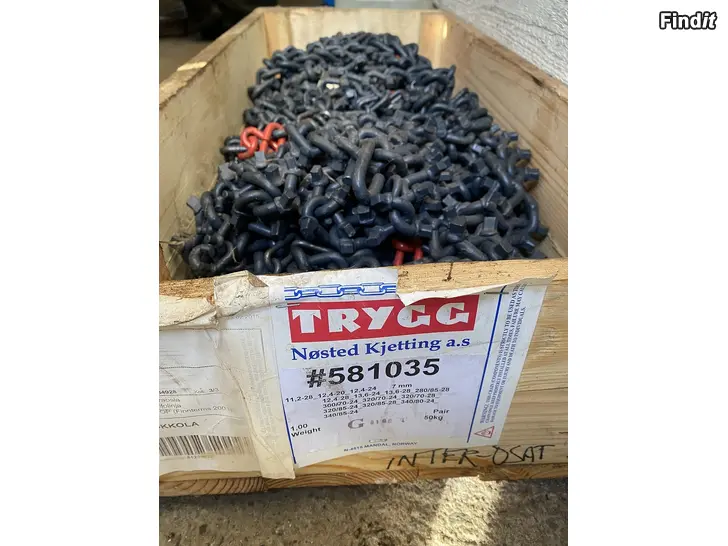 Säljes Trygg Fast Trac 13.6-24 iskätting