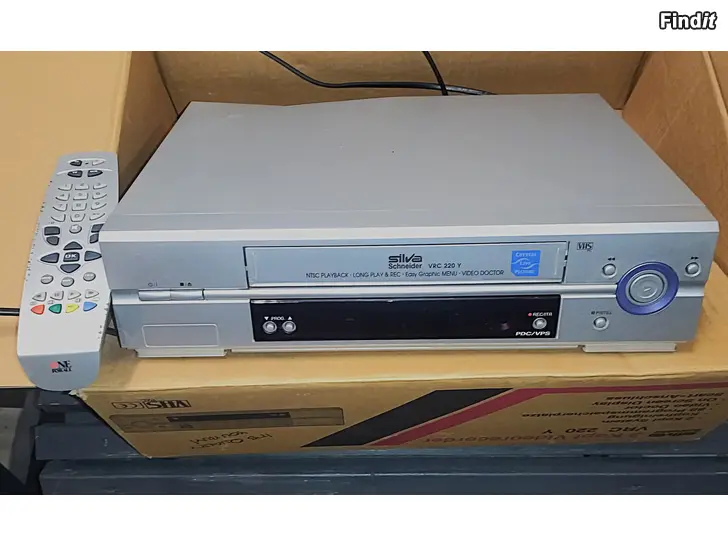Myydään Silva Schneider vrc 220Y VHS nauhuri
