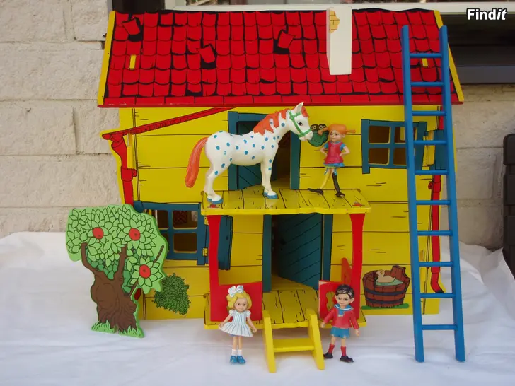 Säljes Pippi Långstrump Villa Villekulla dockhus