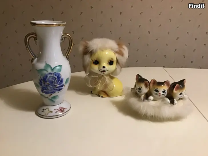 Säljes Trevliga porslins saker  från 1960 talet