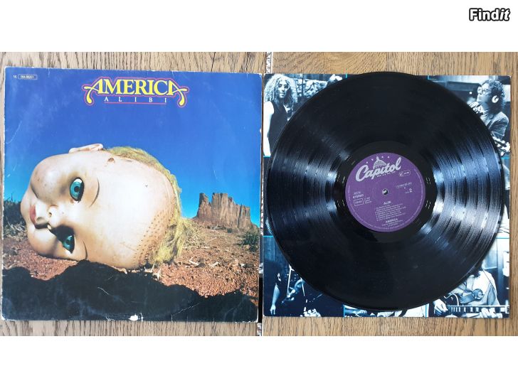 Säljes America, Alibi. Vinyl LP