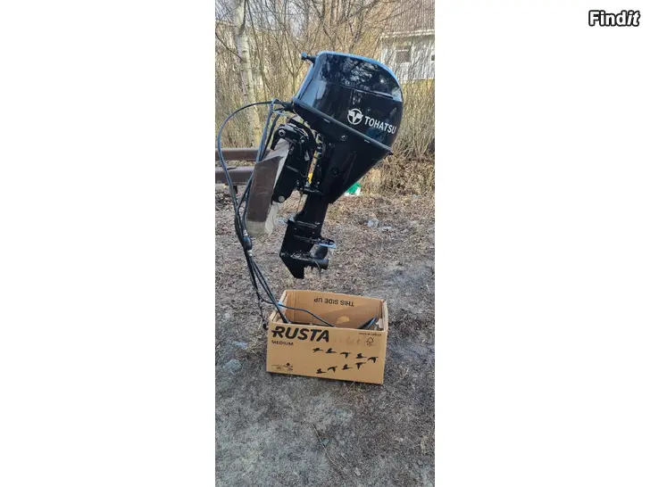 Myydään Båtmotor Tohatsu 30hk -25, 25h använd