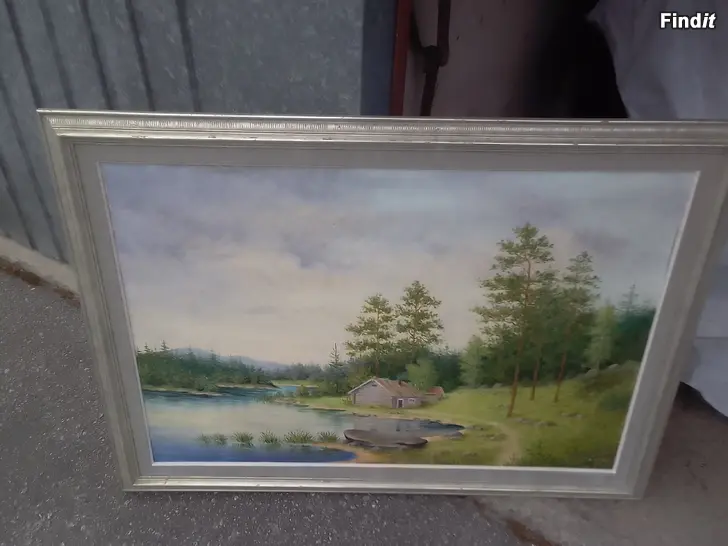 Myydään Maisemataulu/Landsskapsmålning