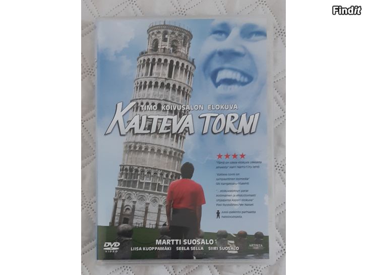 Myydään Kalteva torni elokuva DVD