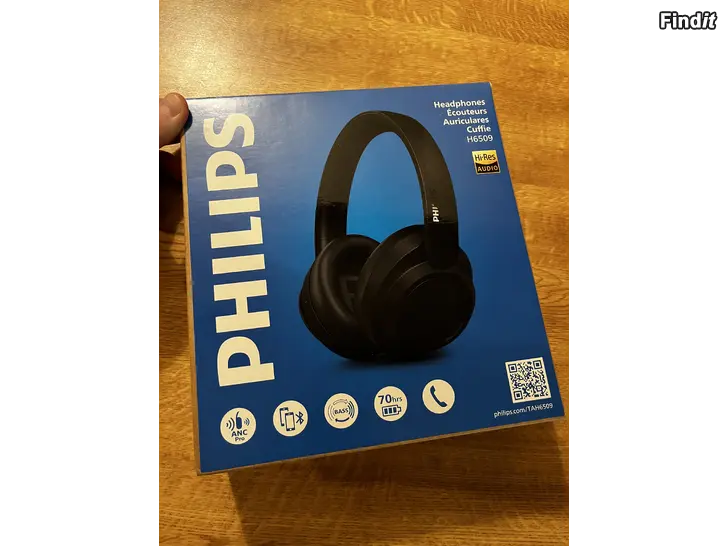 Myydään käyttämättömät Philips TAH6509 vastamelukuulokkeet