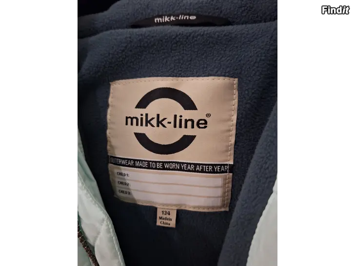 Myydään Mikk-line Talvitakki