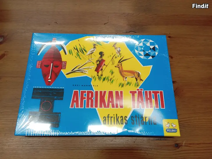 Myydään Afrikan tähti lautapeli