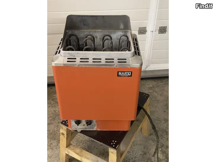 Säljes Narvi 6kW bastu kamin