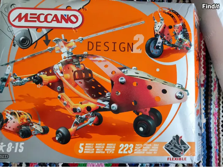 Myydään Mecano rakennussarja