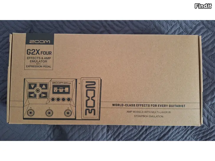 Myydään Zoom G2 FOUR Effects  Amp Emulator