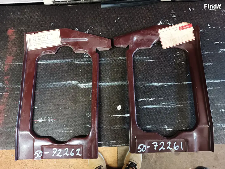 Säljes Opel Ascona B 75-81 lyktmonteringsplåt