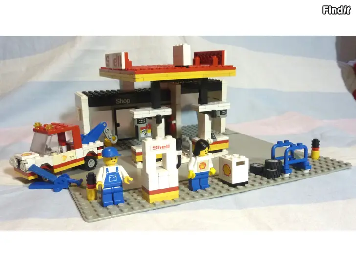 Säljes Lego 6378 Service Station vuodelta 1986