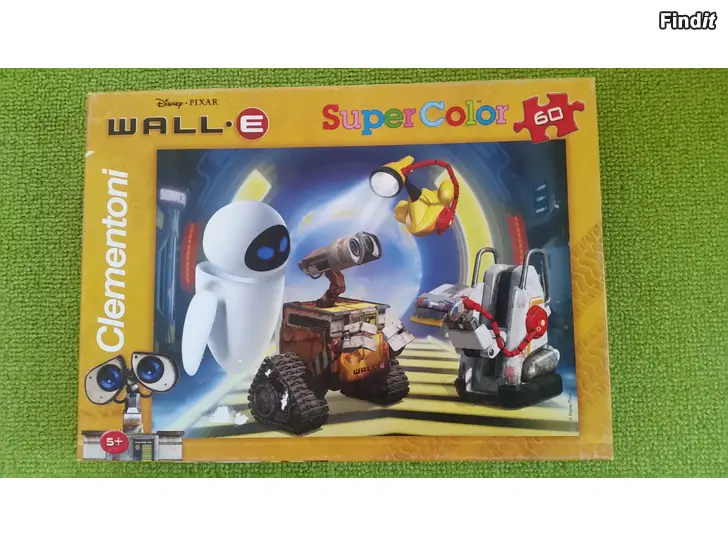 Myydään Disney Pixar WALL-E SuperColor 60 palapeli Clementoni -hinta 5e