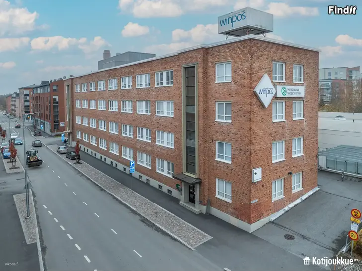 Säljes Våning 3 och 4, 1 082m2, Kvarngatan 15  Vasa