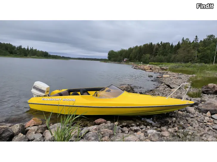 Säljes Finnsport 500rs+johnsson 70hk