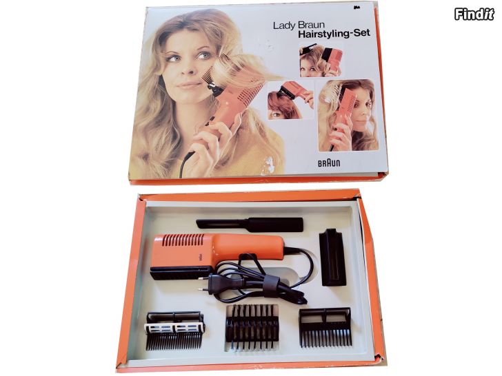 Myydään Hiusmuotoilu Setti Braun Hld 5 Hairstyling Set