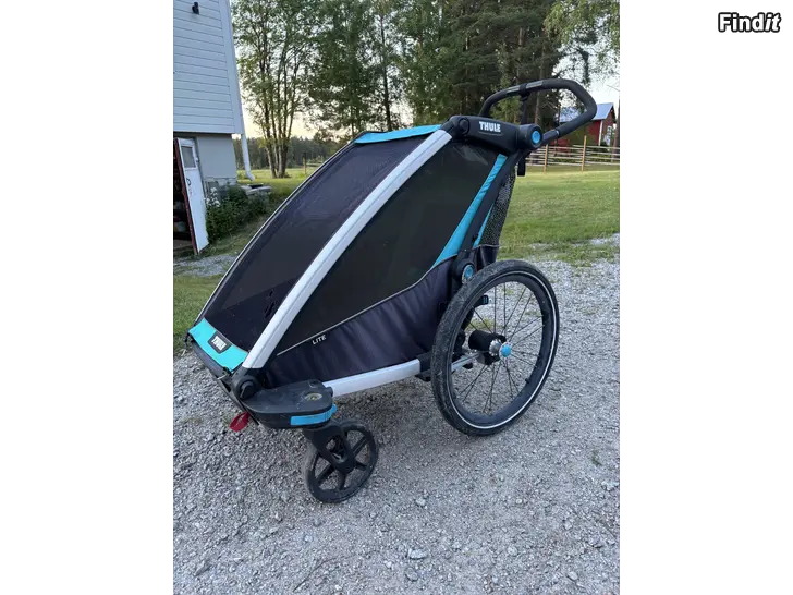 Säljes Thule cykelvagn/springvagn