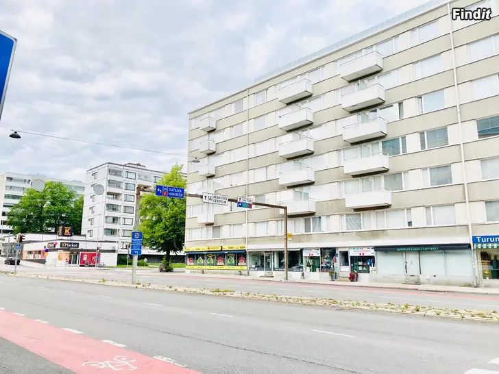 Vuokrataan Åbo-etta i mysigt område nära centrum och universitet