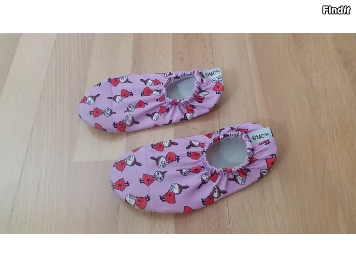 Myydään Moomin Slippers -pink Muumi tossut Pikku Myy 7e