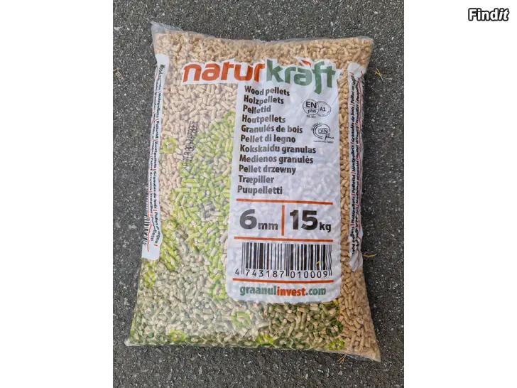 Säljes 5mm pellets i praktiska 15kg säckar