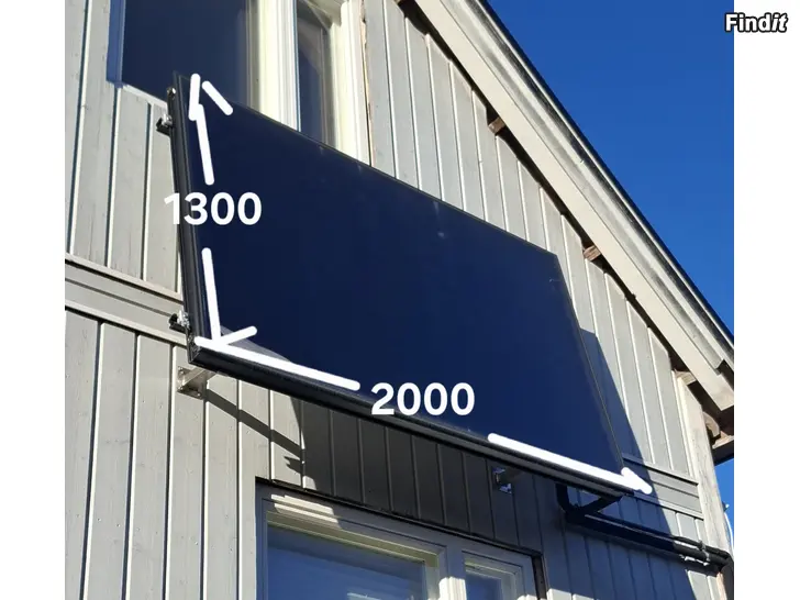 Säljes Sol/el varmvattenberedare