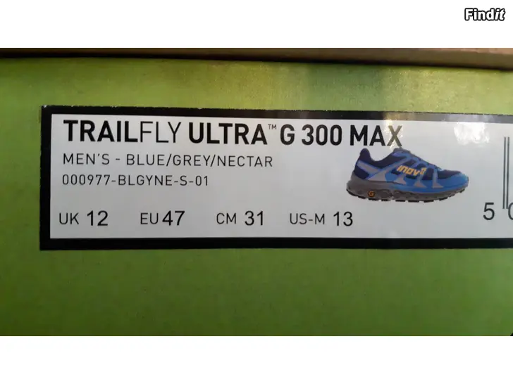 Säljes Nya Trailfly Ultra G 300,  storlek 47 31 cm