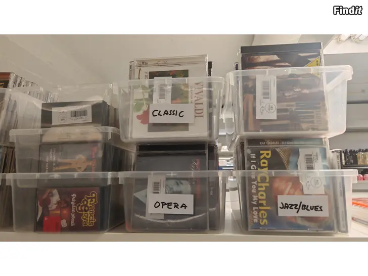 Säljes CD skivor, mycket finsk musik